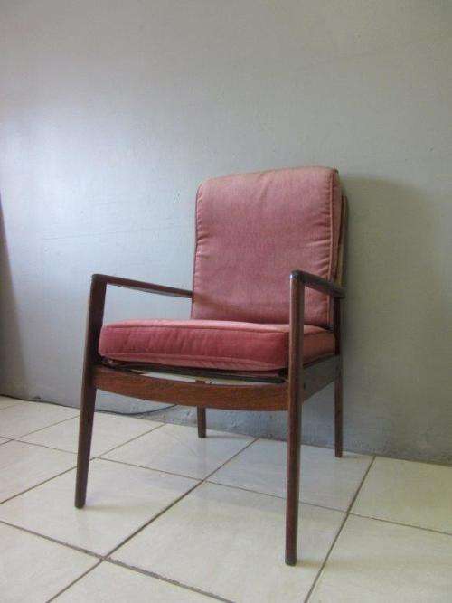 A wonderful retro arm chair with cushions in great condition - lovely in a retro lounge