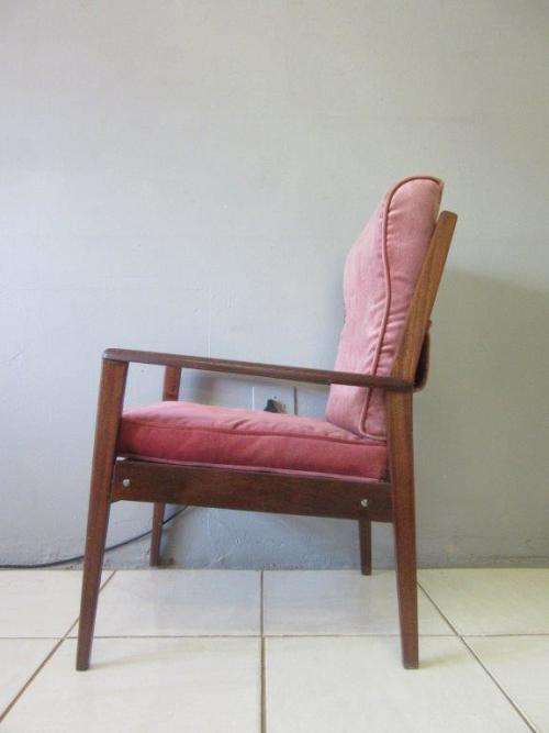 A wonderful retro arm chair with cushions in great condition - lovely in a retro lounge