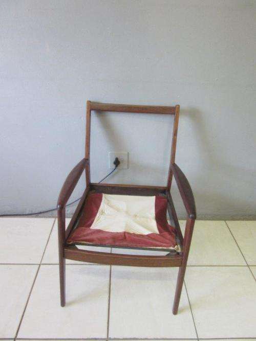 A wonderful retro arm chair with cushions in great condition - lovely in a retro lounge