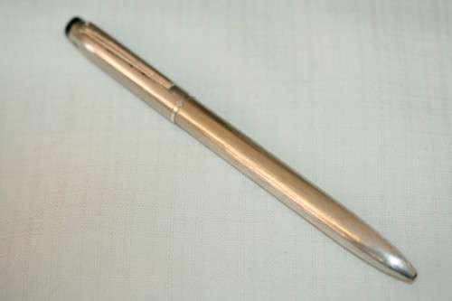 An extremely rare vintage (c1970's) German made Montblanc "Silvre" Pix-O-Mat four-colour ball pen