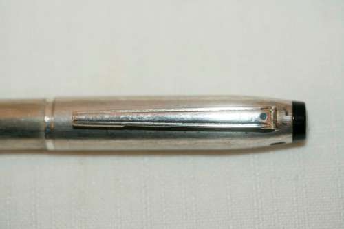 An extremely rare vintage (c1970's) German made Montblanc "Silvre" Pix-O-Mat four-colour ball pen