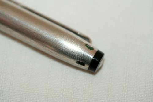 An extremely rare vintage (c1970's) German made Montblanc "Silvre" Pix-O-Mat four-colour ball pen