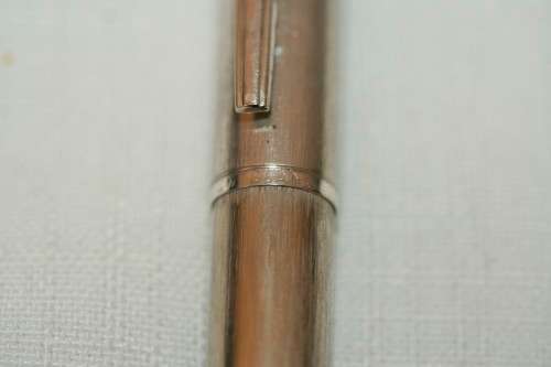 An extremely rare vintage (c1970's) German made Montblanc "Silvre" Pix-O-Mat four-colour ball pen