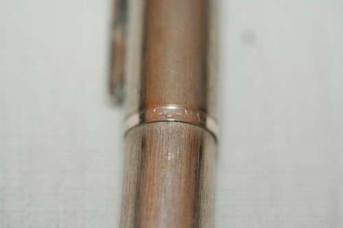 An extremely rare vintage (c1970's) German made Montblanc "Silvre" Pix-O-Mat four-colour ball pen