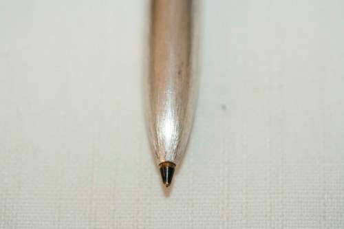 An extremely rare vintage (c1970's) German made Montblanc "Silvre" Pix-O-Mat four-colour ball pen