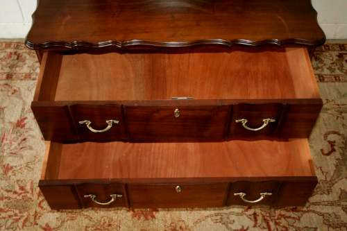 A fantastic vintage solid Imbuia cheval mirror dressing table with drawers & tilt mirror.RS17Bed