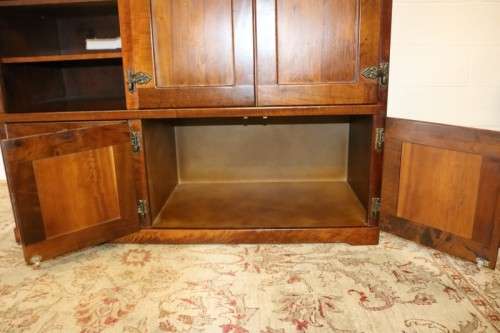 An awesome large Imbuia cabinet with loads of cupboard space - awesome entertainment unit!