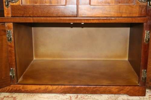 An awesome large Imbuia cabinet with loads of cupboard space - awesome entertainment unit!