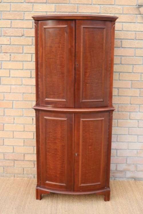 A stunning & stylish (tall) drinks cabinet with a fold-down serving shelf and loads of storage space