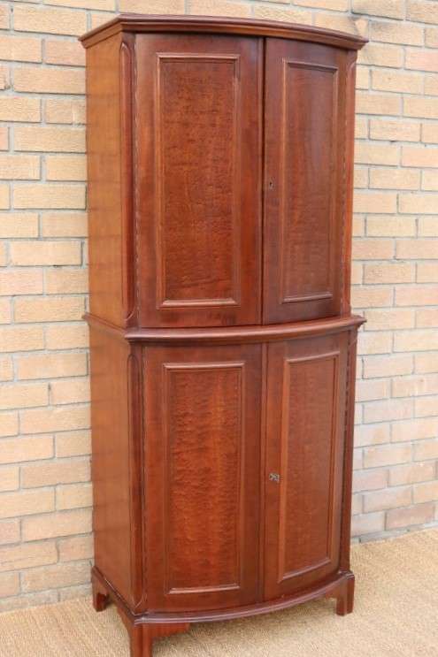 A stunning & stylish (tall) drinks cabinet with a fold-down serving shelf and loads of storage space