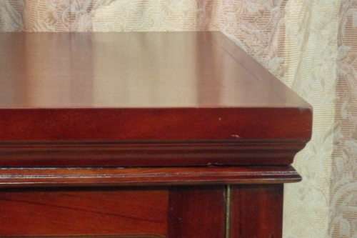 Fantastic and stunningly made double door mahogany cabinets on castors - ideal minibar in guest room