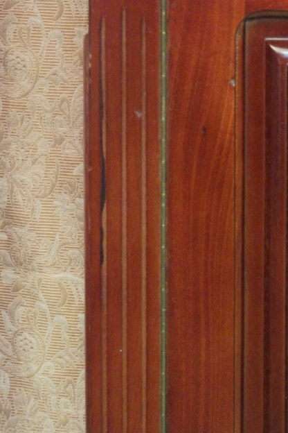 Fantastic and stunningly made double door mahogany cabinets on castors - ideal minibar in guest room