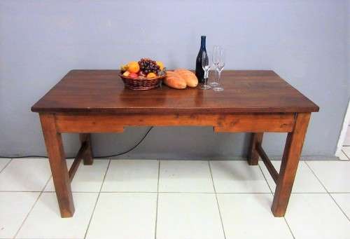 Beautiful character solid Oregon kitchen farm table/ desk - stunning in a large kitchen! RS17Sale