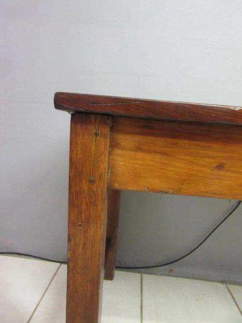 Beautiful character solid Oregon kitchen farm table/ desk - stunning in a large kitchen! RS17Sale