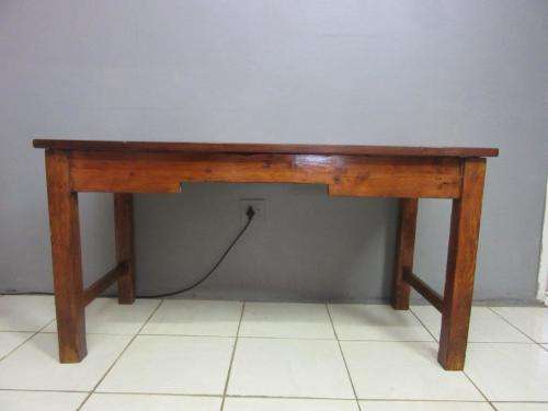 Beautiful character solid Oregon kitchen farm table/ desk - stunning in a large kitchen! RS17Sale
