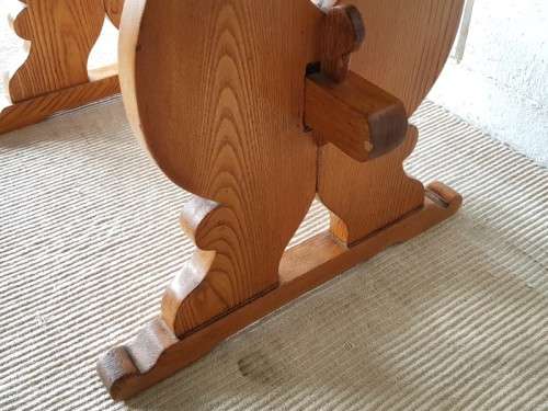A well-made Oak coffee/ occasional table - perfect for a table lamp or a vase with flowers!