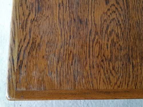 A well-made Oak coffee/ occasional table - perfect for a table lamp or a vase with flowers!