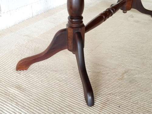 An awesome vintage Yellowwood and Imbuia center coffee table in good condition