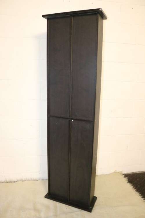 Awesome tall wooden CD holder stand/ tower with loads of space for your collection - RS17Sale