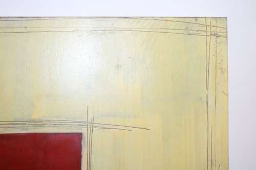 A stunning signed "L. Simon" box-framed oil on canvas abstract painting - RS17AB - RS17Sale