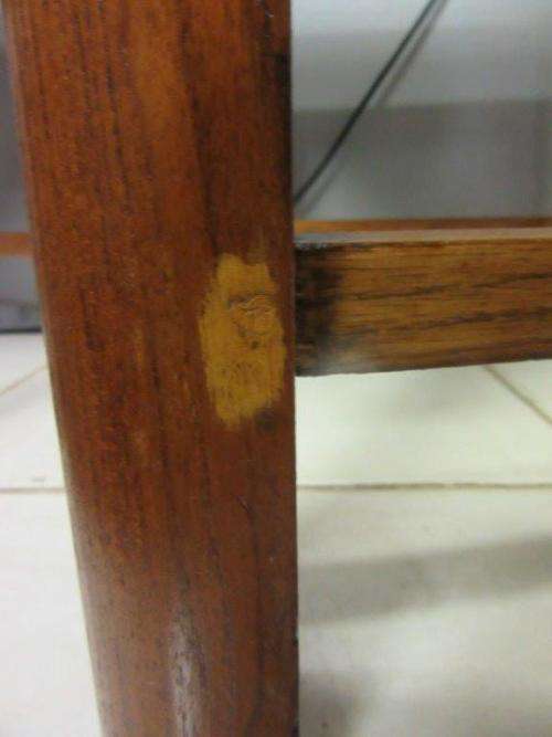 Three fabulous vintage mid-century curved-back dining/ occasional chairs - bid/chair - RS17Sale