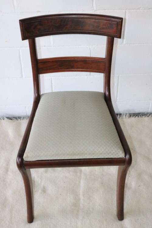 3x vintage well made occasional chairs w upholstered seats, perfect for extra seating - price/chair