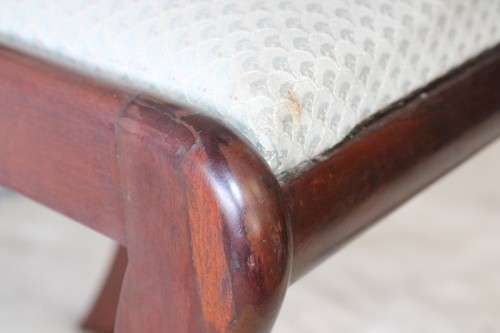 3x vintage well made occasional chairs w upholstered seats, perfect for extra seating - price/chair