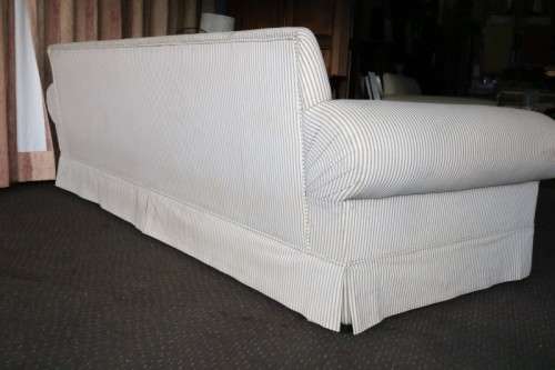2x top quality XL Coricraft (2,5m long) fabric sofa couches in excellent condition - price/couch