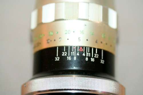 A superb vintage German made "Schneider-Kreuznach" Tele-Xenar 1:4/135mm (Diax b) camera lens