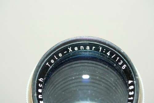 A superb vintage German made "Schneider-Kreuznach" Tele-Xenar 1:4/135mm (Diax b) camera lens