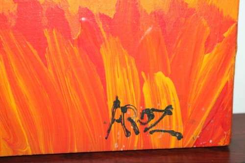 A stunning original signed "Adolf Rozenkrantz" landscape painting - incredible art - RS17AB