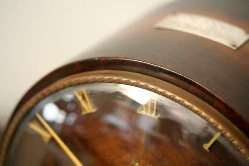 An incredibly rare LARGE vintage German made "Mauthe" Art Deco Westminster chime mantle clock RS17CL