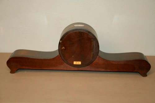 An incredibly rare LARGE vintage German made "Mauthe" Art Deco Westminster chime mantle clock RS17CL