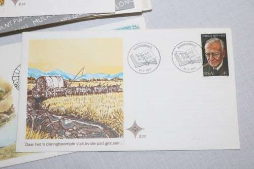 A large *JOBLOT* of South African (signed & unsigned) FDCs and postcards - 110 items! - RS17Sale