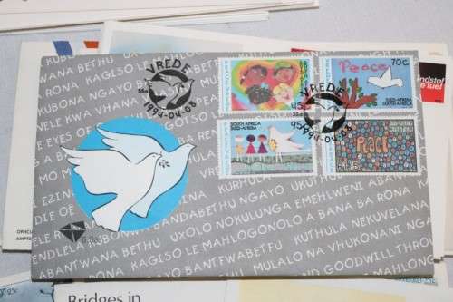 A large *JOBLOT* of South African (signed & unsigned) FDCs and postcards - 110 items! - RS17Sale