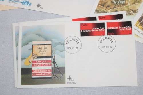 A large *JOBLOT* of South African (signed & unsigned) FDCs and postcards - 110 items! - RS17Sale