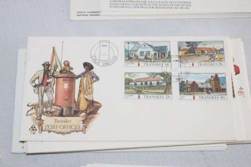 A large *JOBLOT* of South African (signed & unsigned) FDCs and postcards - 110 items! - RS17Sale