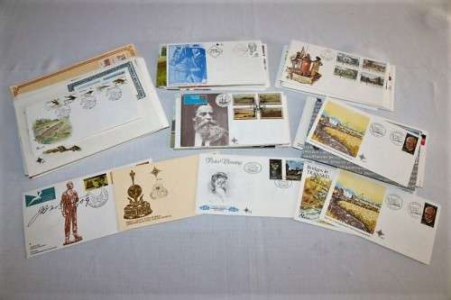 A large *JOBLOT* of South African (signed & unsigned) FDCs and postcards - 110 items! - RS17Sale