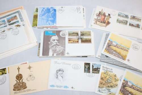 A large *JOBLOT* of South African (signed & unsigned) FDCs and postcards - 110 items! - RS17Sale