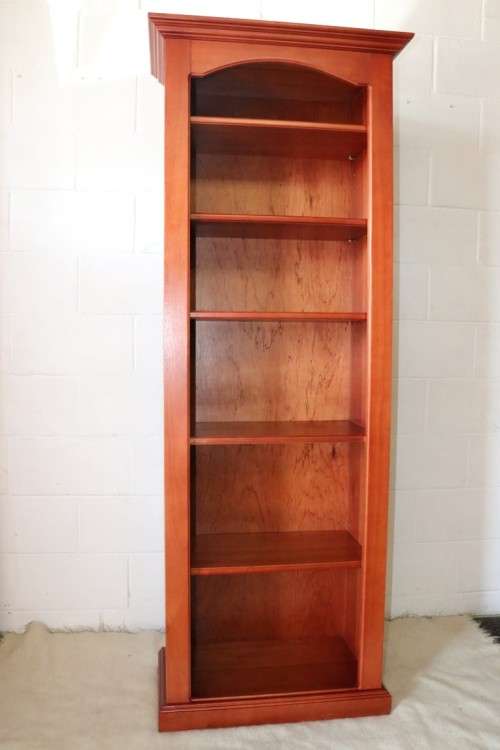Make an offer! Stunning Weylandts tall Cherrywood bookcase w/ removable shelves in amazing condition