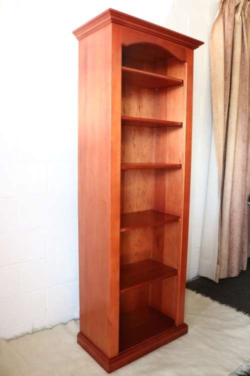 Make an offer! Stunning Weylandts tall Cherrywood bookcase w/ removable shelves in amazing condition