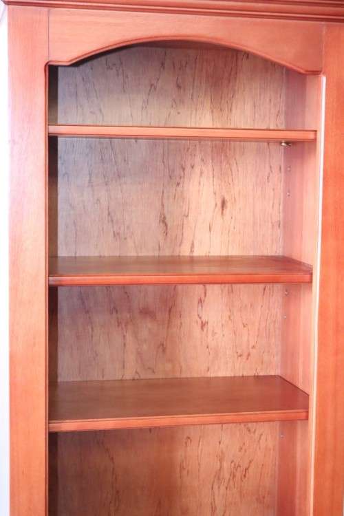Make an offer! Stunning Weylandts tall Cherrywood bookcase w/ removable shelves in amazing condition