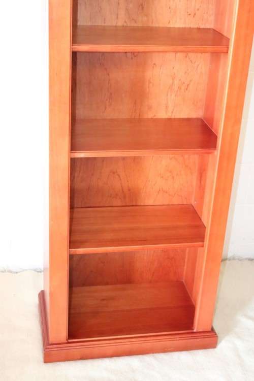 Make an offer! Stunning Weylandts tall Cherrywood bookcase w/ removable shelves in amazing condition