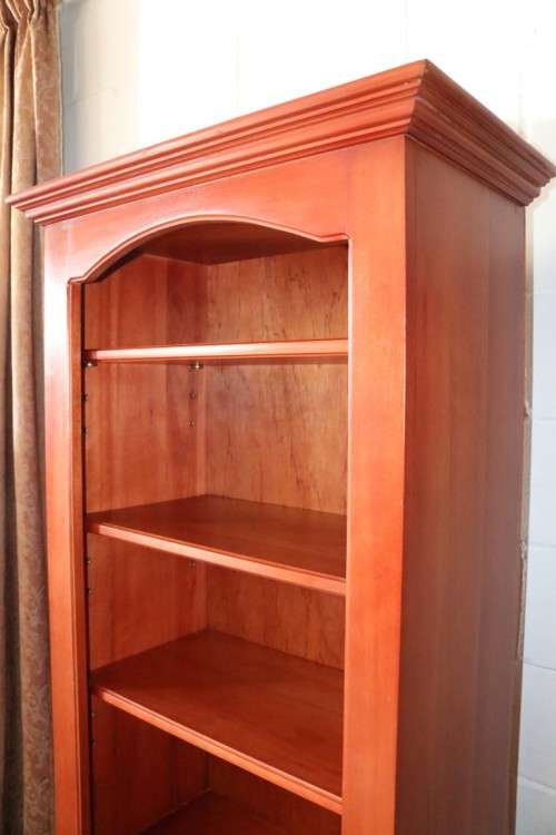 Make an offer! Stunning Weylandts tall Cherrywood bookcase w/ removable shelves in amazing condition