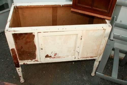 "Job Lot" Assorted furniture incl. a cabinet, sash window & more perfect for restoration; RS17Sale