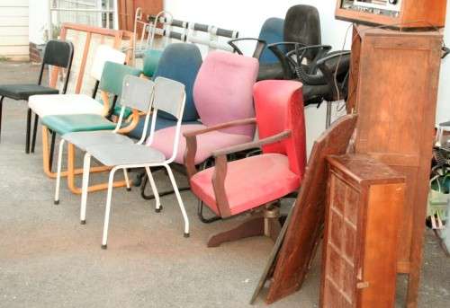"Job Lot" Assorted furniture incl. a cabinet, sash window & more perfect for restoration; RS17Sale