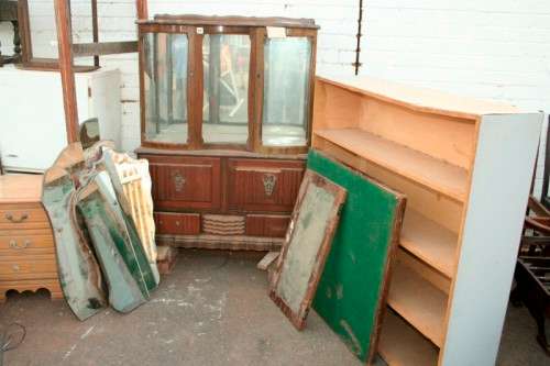 "Job Lot" Furniture incl. a radiogram cabinet, tables & much more perfect for restoration; RS17Sale