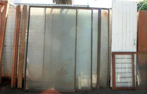 "Job Lot" of assorted doors, door frames & windows; perfect for restoration; RS17Sale