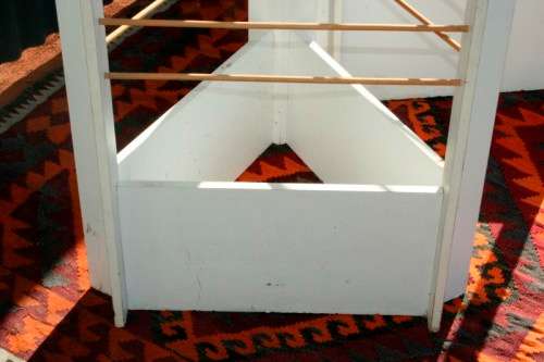 2x fantastic wrapping paper/ hand made paper display stands w/ 30 bars on each stand - price/stand