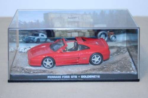 A fantastic James Bond 007 "Ferrari F355 GTS" die cast model car  from the movie "Golden Eye"